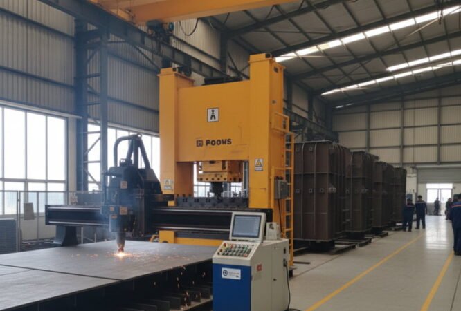 CNC kesim ve büküm hattı revizyonu