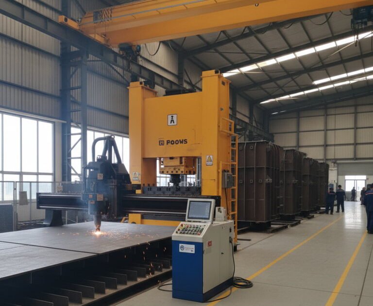 CNC kesim ve büküm hattı revizyonu